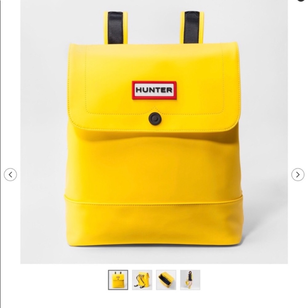 BRAND NEW Hunter yellow backpack